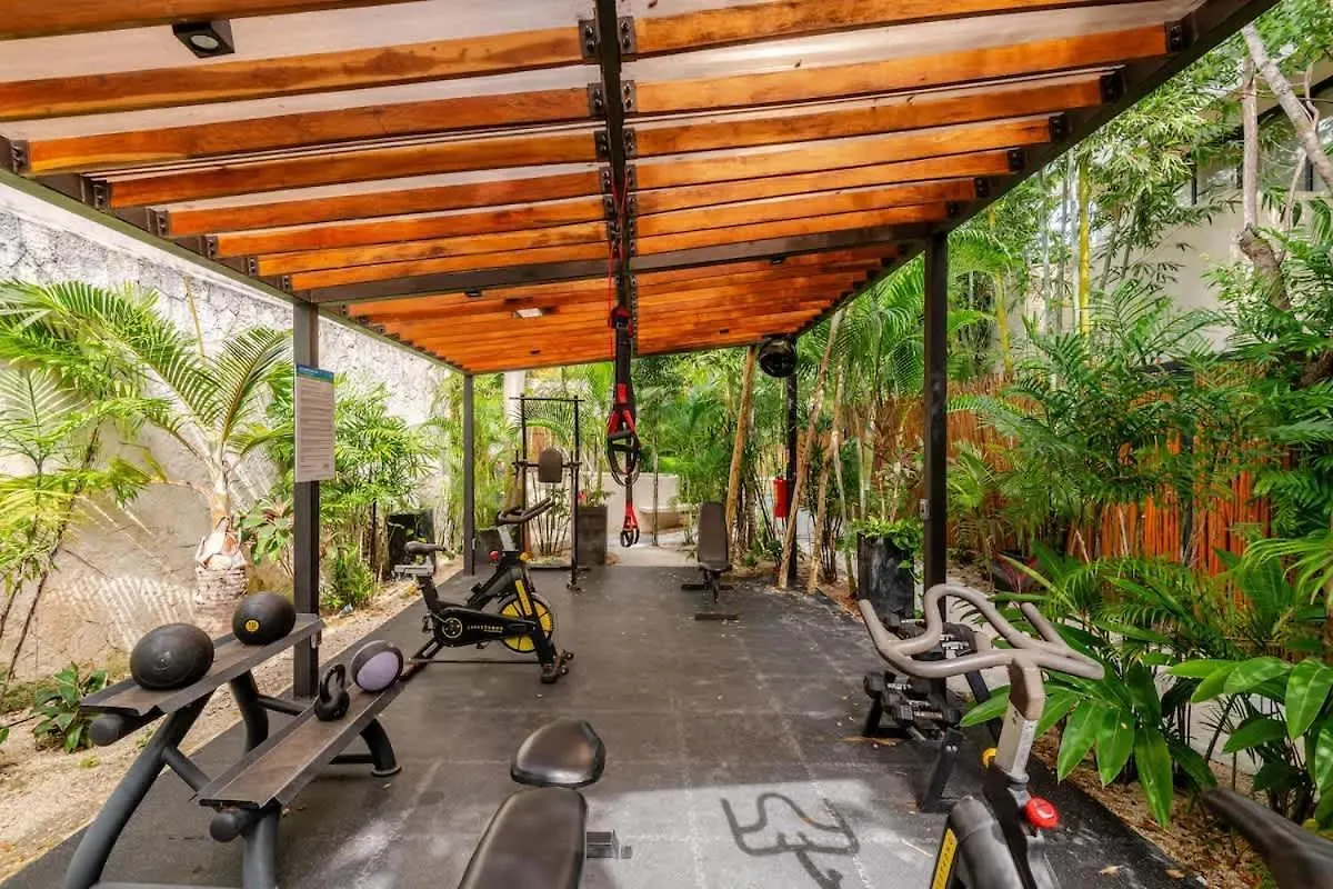 Villa Bambu Con Alberca Privada En 툴룸