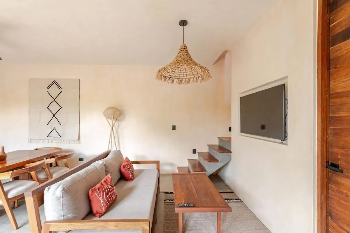 Villa Bambu Con Alberca Privada En 툴룸
