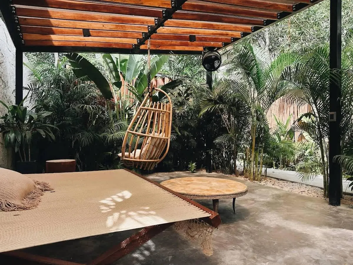 Villa Bambu Con Alberca Privada En 툴룸