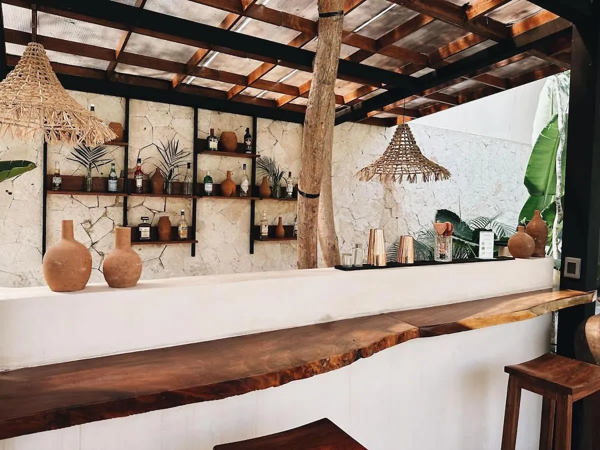 Villa Bambu Con Alberca Privada En 툴룸