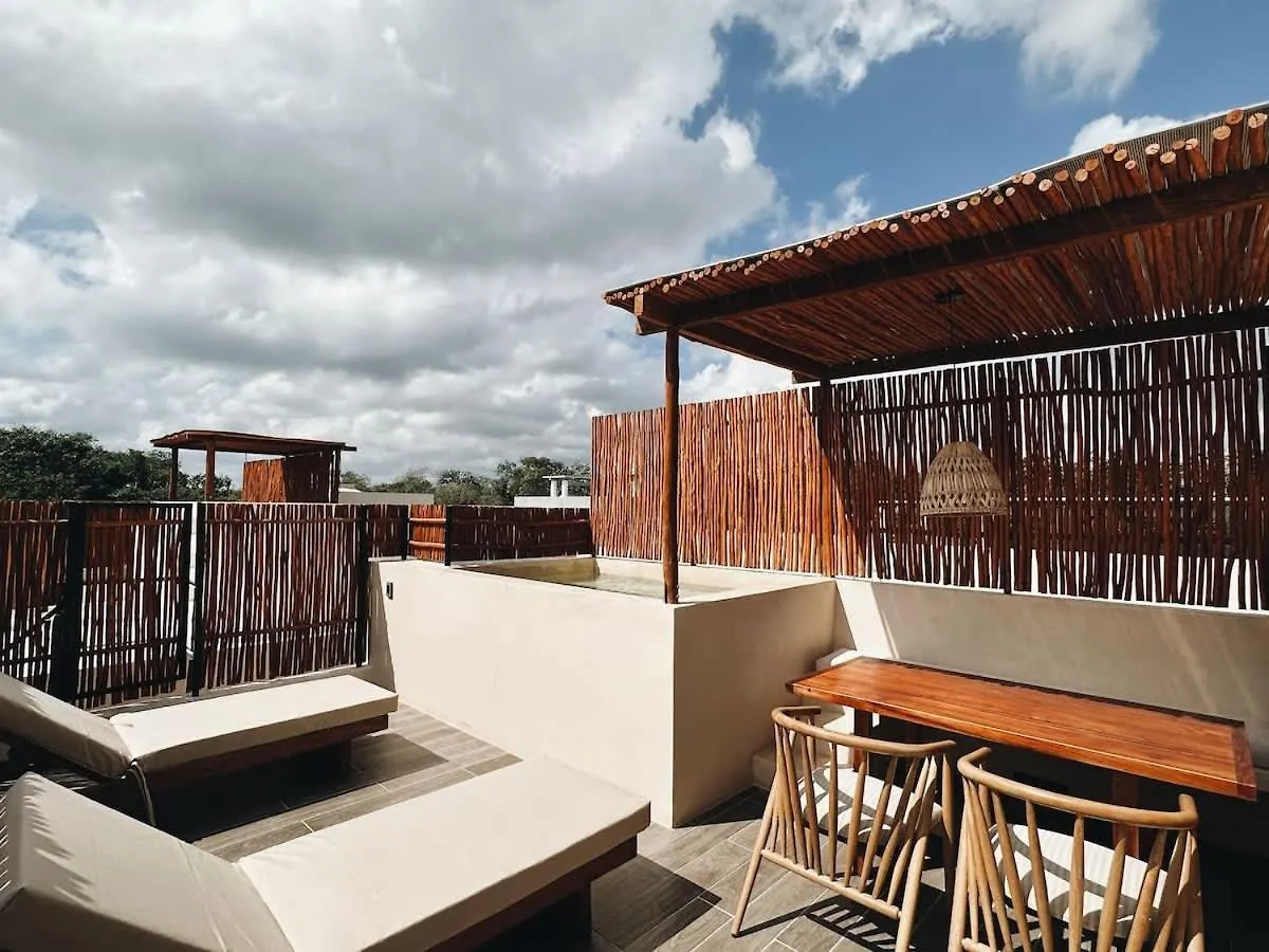 Villa Bambu Con Alberca Privada En 툴룸 0*,  멕시코
