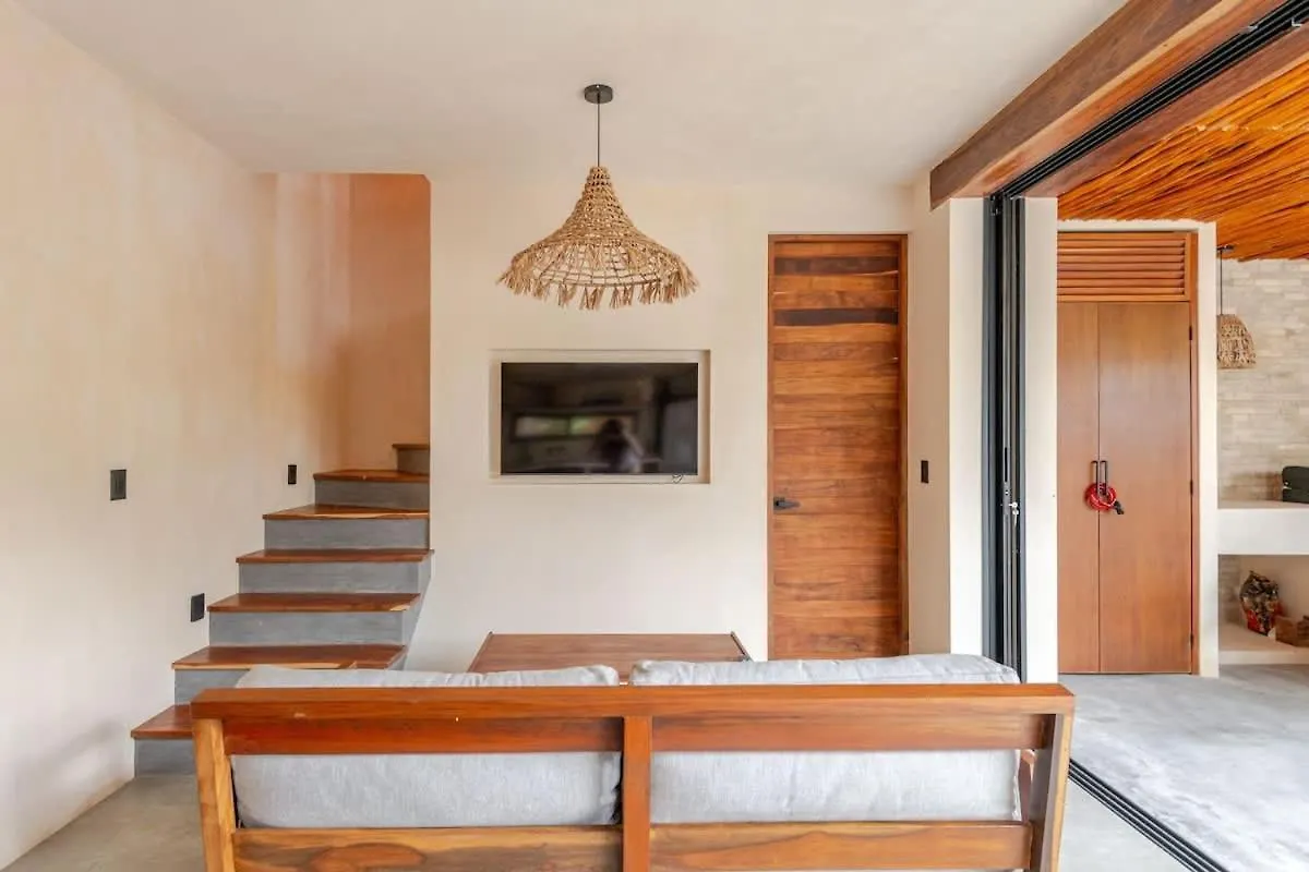 Villa Bambu Con Alberca Privada En 툴룸