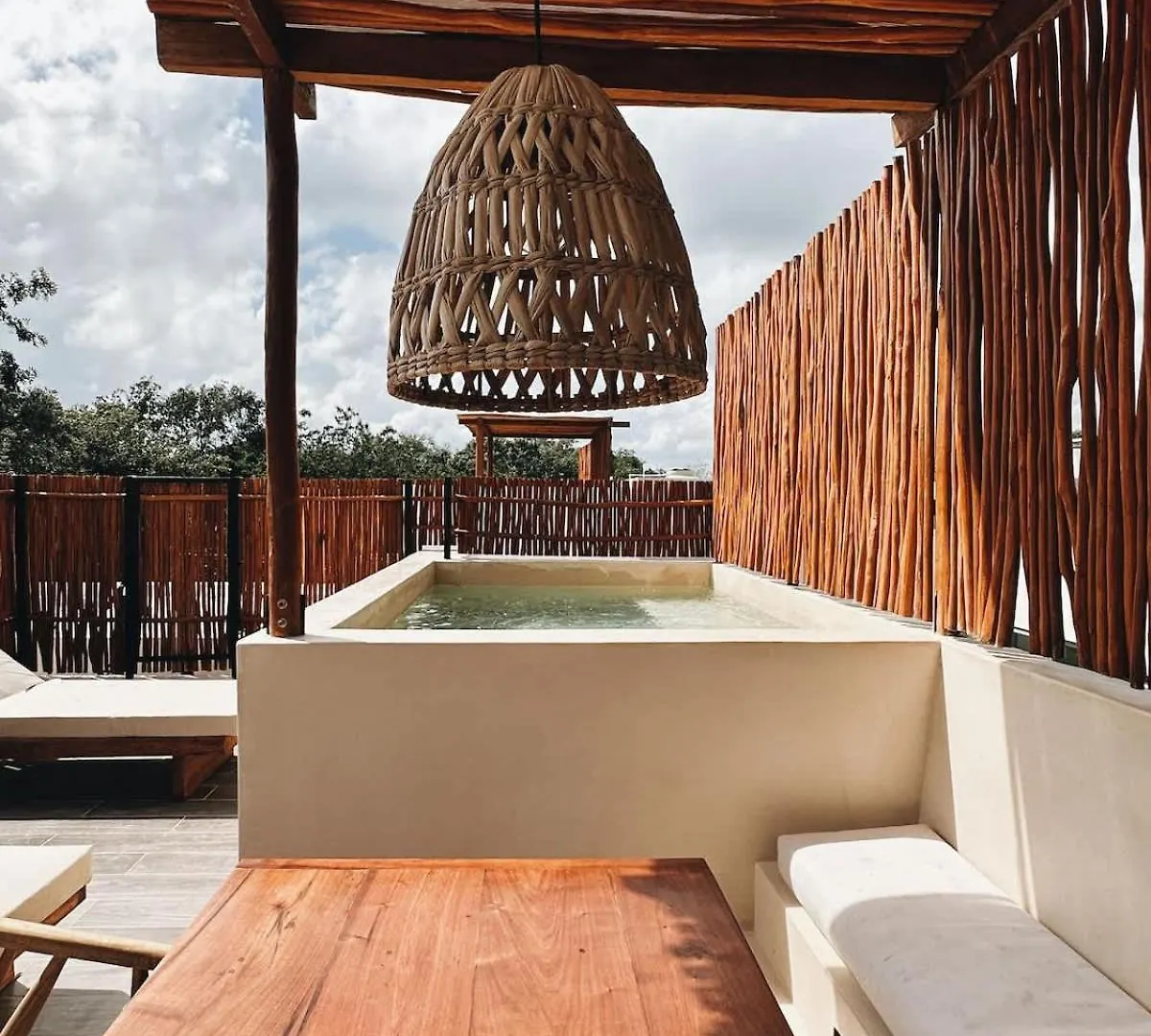 Villa Bambu Con Alberca Privada En 툴룸