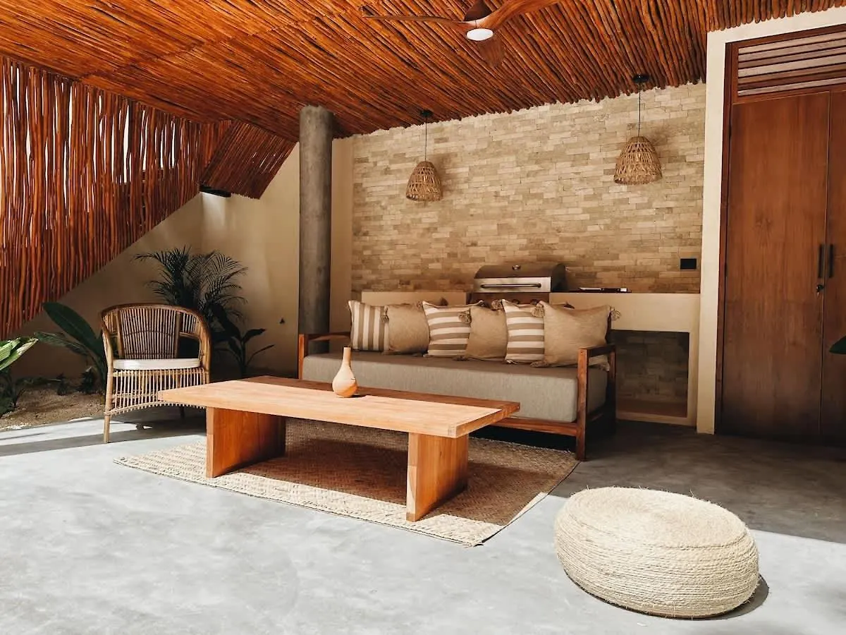 Villa Bambu Con Alberca Privada En 툴룸 멕시코